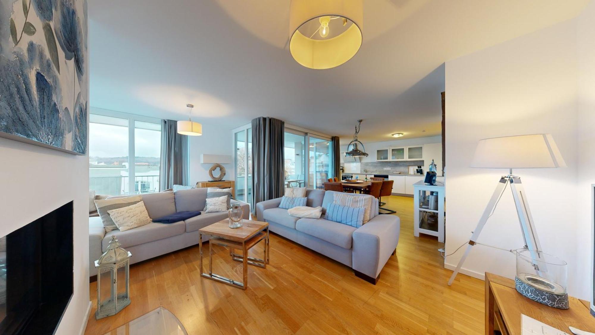 Strandnahe Fewos Mit Terrasse Oder Dachterrasse, Strandhaus Seeblick, Binz Buitenkant foto