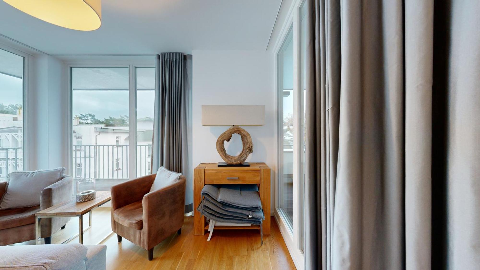 Strandnahe Fewos Mit Terrasse Oder Dachterrasse, Strandhaus Seeblick, Binz Buitenkant foto
